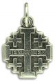   Jerusalem Cross Medal - 3/4 inch *  (Minimum quantity purchase is 5)