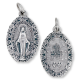  Miraculous Medal with Rose Border (Latin) - 1