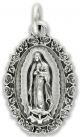 Our Lady of Guadalupe Medal with Rose Border (Spanish) - 1