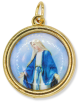  Miraculous Medal, Color Image with Gold Tone Finish - 1
