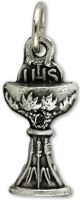 First Communion Chalice Charm Medal - 7/8
