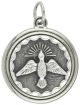  Holy Spirit / Holy Family Round Medal  - 3/4