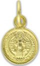  St Benedict Medal - Gold Tone - 9/16 Inch   (Minimum quantity purchase is 4)