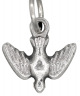 Small Holy Spirit Dove Medal - 1/2