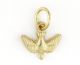  Holy Spirit / Dove Medal, Gold Tone - 1/2 inch (Minimum quantity purchase is 3)