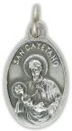 St Cayetano Medal - In Spanish - 1 Inch (Minimum quantity purchase is 5)