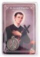 Laminated St Gerard Pregnancy Prayer Card with Medal Wallet Size - Patron Saint of Fertility (Minimum quantity purchase is 1)