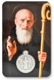 St Benedict Prayer Card with Medal - Spanish (Minimum quantity purchase is 1)