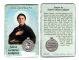  Saint Gemma Galgani Prayer Card with Medal (Back Pain)