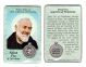 Saint Pio Prayer Card with Medal (Pain & Healing) 