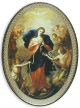 Our Lady Untier of Knots Icon - Oval - 5 3/4