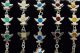  Green Crystal Holy Spirit Confirmation Rosary Bracelet  * (Minimum quantity purchase is 1)