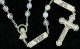  The Mysteries Rosary with Clear Crystal 8 mm Beads - 22