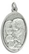  XL Holy Family / Holy Spirit Medal 1 3/4" - Closeout Sale *   (Minimum quantity purchase is 2)