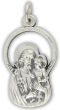 St Joseph Silhouette Medal - 1 3/16"   (Minimum quantity purchase is 2)