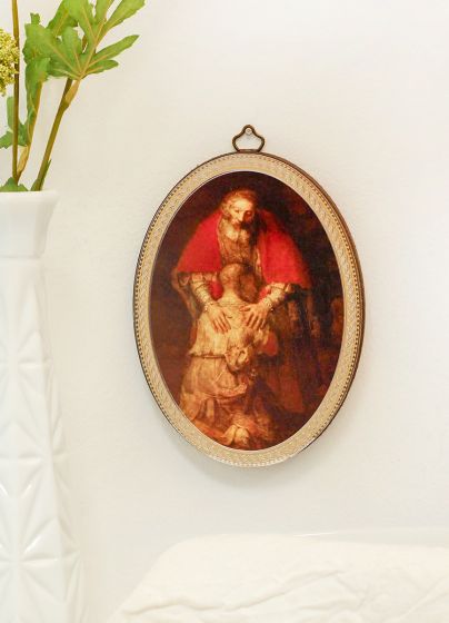 The Prodigal Son Oval Wall Plaque - 5 3/4"    (Minimum quantity purchase is 1)