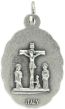 Seven Sorrows Large Medal 1-1/8 inch    (Minimum quantity purchase is 2)