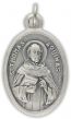 St Thomas Aquinas / PRAY FOR US - Italian Silver OX 1 inch (Minimum quantity purchase is 3)