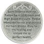  Saint Andrew Avelino Pocket Token - Patronage: Strokes & Blood Pressure (Minimum quantity purchase is 1)