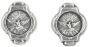 Holy Spirit Dove Metal Rosary Beads - (10 mm, pkg 12) Silver Oxidized, Made in Italy *    (Minimum quantity purchase is 1)