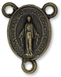   Miraculous Medal Center Piece - 1/2 inch Bronze @  (Minimum quantity purchase is 5)
