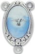   Holy Spirit Color Image Center Piece in Blue - 1 inch     (Minimum quantity purchase is 2)