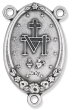 XL Miraculous Medal Center Piece (Double Sided) - 1 3/4" Silver Oxidized, Made in Italy * (Minimum quantity purchase is 1) 
