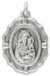 Large St Joseph Medal with Unique Border - 1 1/4"  (Minimum quantity purchase is 1)