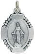   Miraculous Medal with Scalloped Edge - 1 inch (Minimum quantity purchase is 2)