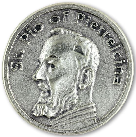  Padre Pio Pocket Token (Minimum quantity purchase is 1)