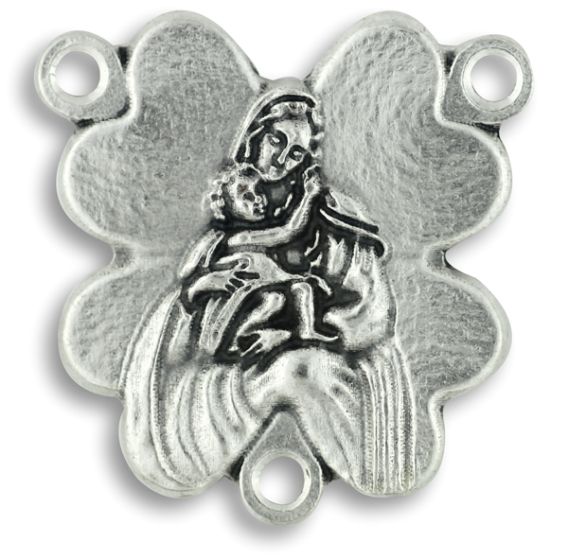   Shamrock Madonna and Child Centerpiece    (Minimum quantity purchase is 1)
