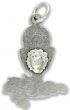 Communion Chalice / Ecce Homo Charm Medal  - 1 1/4" (Minimum quantity purchase is 5)