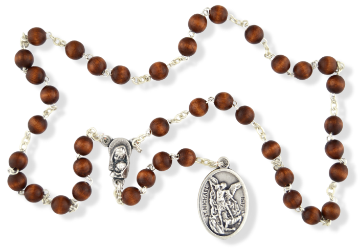   St Michael Angelic Crown / Guardian Angel Chaplet with Instruciton Card     