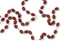  Simple Wood Bead Rosary, Light Brown - 18 1/2"   (Minimum quantity purchase is 1)