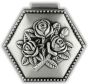  Metal Rosary Box with Floral Relief   (Minimum quantity purchase is 1)  