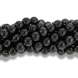 Black Glass Pearl Beads, 8mm - Pkg 60 (Minimum quantity purchase is 1)