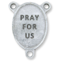 St Peregrine Oval Centerpiece - Blue Enamel, 1"  *   (Minimum quantity purchase is 2)