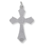 Grape and Vine Sunburst Crucifix -1 1/2" Silver Oxidized, Made in Italy *    (Minimum quantity purchase is 2)