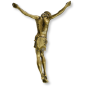 Jesus Corpus for Crucifix – Extra Large 15 3/4" Bronze Finish Resin & INRI, Made in Italy   (Minimum quantity purchase is 1)