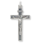 Traditional Crucifix – 1 1/2" Silver Oxidized, Made in Italy * (Minimum quantity purchase is 2)