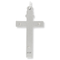 Traditional Crucifix – 1 1/2" Silver Oxidized, Made in Italy * (Minimum quantity purchase is 2)