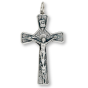 Bread of Life Crucifix – 1 3/4" Silver Oxidized, Made in Italy  (Minimum quantity purchase is 1)