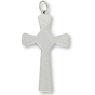 Bread of Life Crucifix – 1 3/4" Silver Oxidized, Made in Italy  (Minimum quantity purchase is 1)