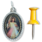 Divine Mercy Medal (1 inch) and Picture Card   (Minimum quantity purchase is 1)