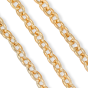 Continuous Rosary Chain - Gold Plated 0.6mm - 4 ft  (Minimum qty. purchase is 1)