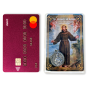 Laminated St Francis Prayer Card with Medal - Animals, Prayer for Peace   (Minimum quantity purchase is 1)