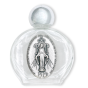 Miraculous Medal Glass Holy Water Bottle - 1.5 oz Travel Size, Made in Italy  * (Minimum quantity purchase is 1)