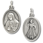  Divine Mercy Medal / Our Lady of Guadalupe - 1"  (Minimum quantity purchase is 3)