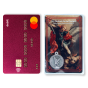 St. Michael the Archangel Laminated Prayer Card with Medal – Made in Italy *  (Minimum quantity purchase is 1)
