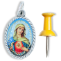 Immaculate Heart of Mary Medal (1 inch) and Picture Card *   (Minimum quantity purchase is 3)